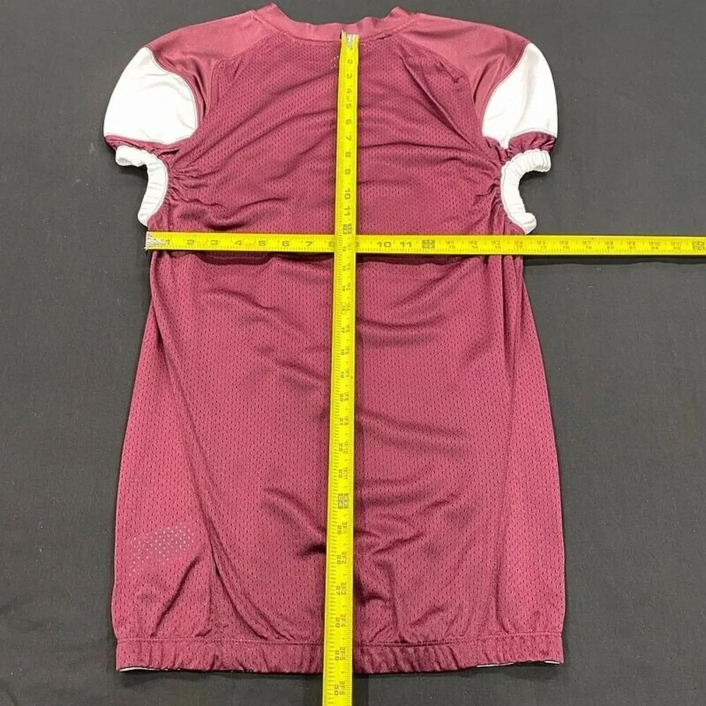 NWT Press Coverage Adidas Football Jersey M Maroon Practice Tackle Flag Mens‎